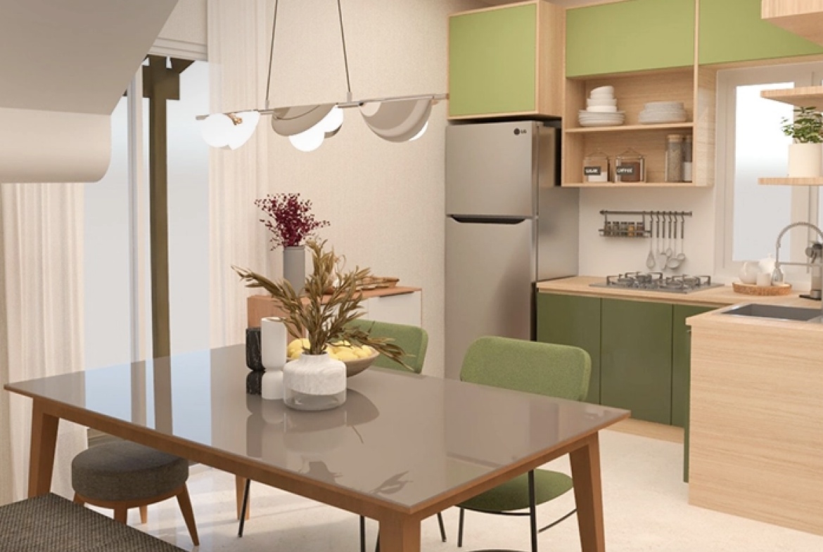 Symphony Homes Mabalacat Model Kitchen Area
