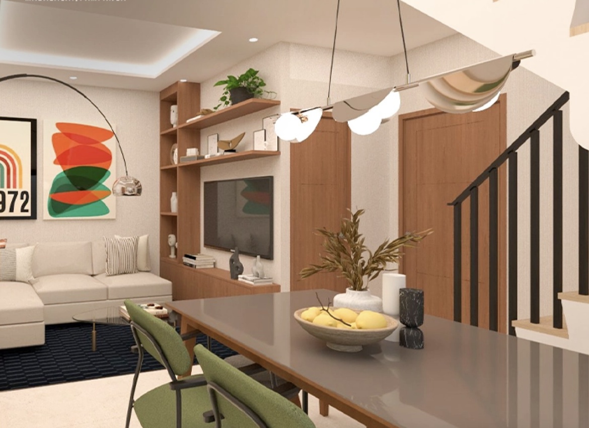 Symphony Homes Mabalacat Model Dining Room