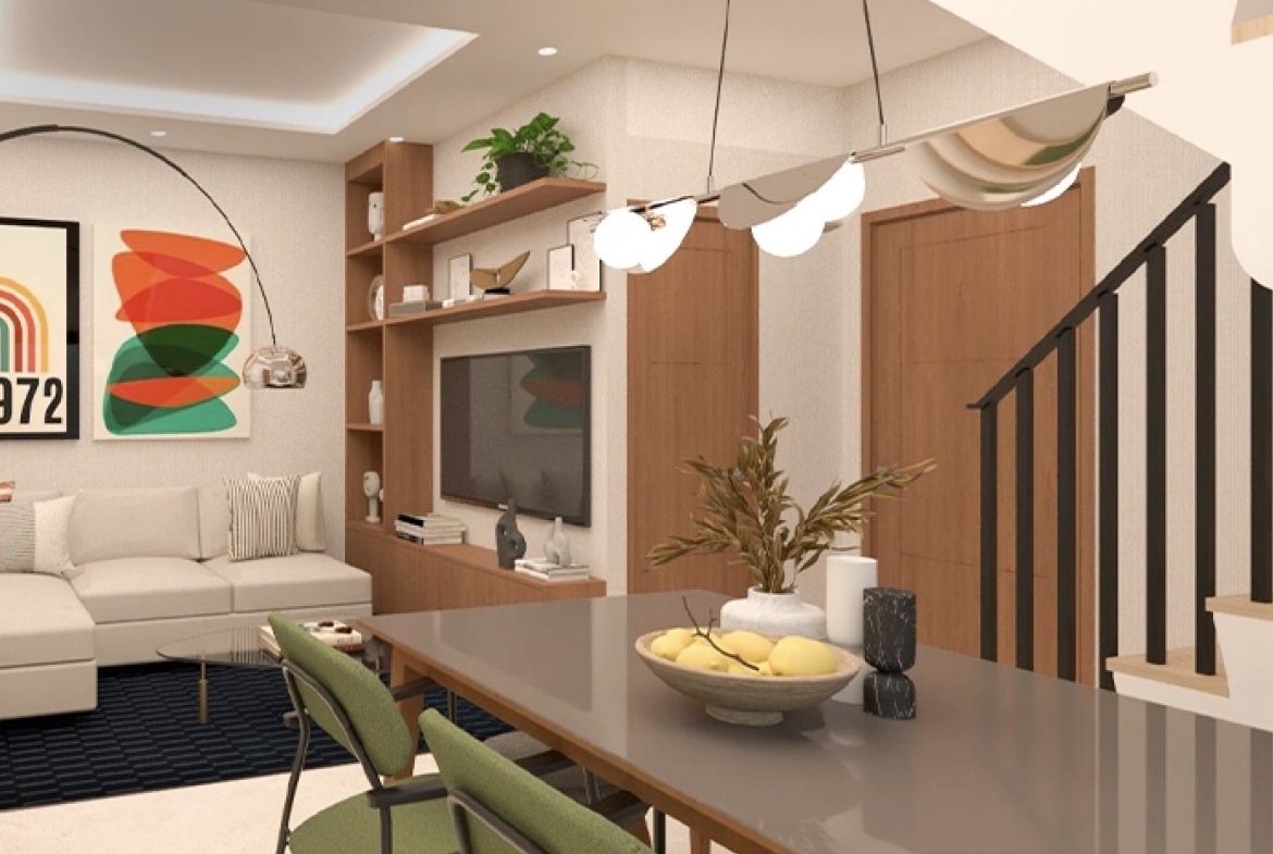 Symphony Homes Mabalacat Model Dining Area