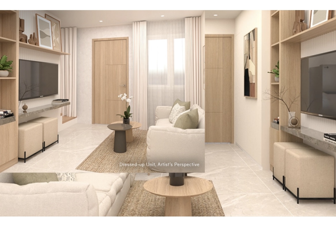 Symphony Homes Mabalacat Model Living Room