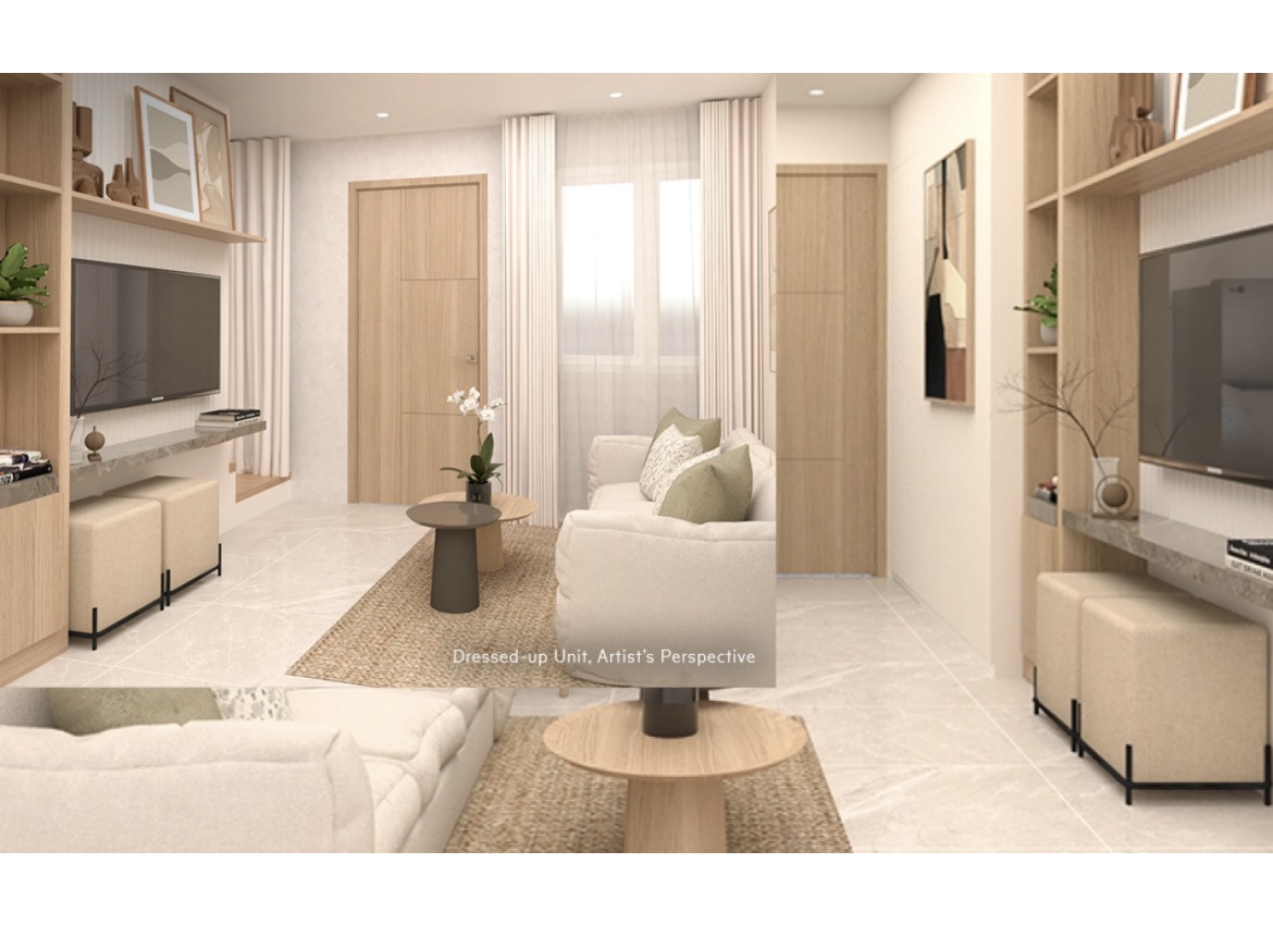 Symphony Homes Mabalacat Model Living Room